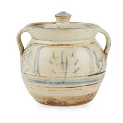 'BEAN' POT by Michael Cardew, stoneware, sold Apr 2024