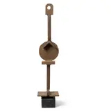 Trevor Bates, UNTITLED (TOTEM), c. 1959, 1959, welded and patinated steel on a wooden base