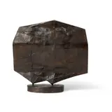 Margaret Lovell, ZIG ZAG WALL, bronze