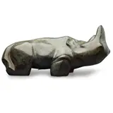 Laurence Broderick, RHINO, 1982, 1982, patinated bronze