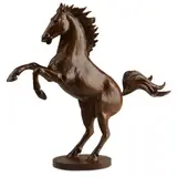 Laurence Broderick, REARING HORSE, patinated bronze