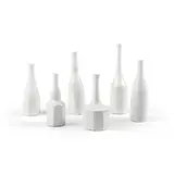 Akiko Hirai, SIX 'MORANDI' BOTTLES, glazed stoneware
