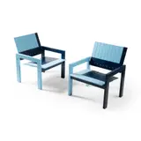 Bernt Petersen, PAIR OF 'CRATE' CHAIRS, DESIGNED 1982, 1982, beech and plywood
