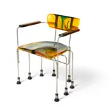 'BROADWAY 543' ARMCHAIR, DESIGNED 1993 by Gaetano Pesce, 1993, cast epoxy resin with steel frame, sold Apr 2024