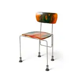 'BROADWAY' CHAIR by Gaetano Pesce, cast translucent epoxy resin with steel frame and rubber feet, sold Apr 2024