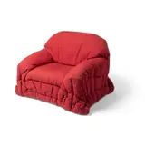 Gaetano Pesce, SIT DOWN LOUNGE CHAIR, DESIGNED 1976, 1976, cotton upholstery over PVC inner filled with polyurethane foam