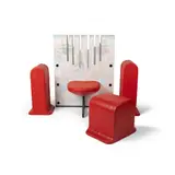 Gaetano Pesce, 'LA SMORFIA' CHAIR AND POUFFE, DESIGNED 2003, 2003