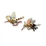 Carolein Smit, JEWEL BUG I & JEWEL BUG II, 2019, 2019, glazed ceramic