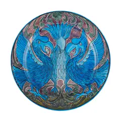 John Pearson, LARGE ARTS & CRAFTS PLATE, CIRCA 1900, 1900, painted earthenware