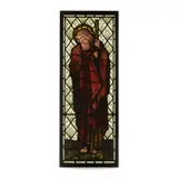 Edward Burne-Jones, 'ST. JOSEPH' STAINED GLASS PANEL, 1909