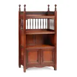 Philip Webb, ÉTAGÈRE CABINET, CIRCA 1870, 1870, mahogany