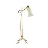 William Arthur Smith Benson, ARTS & CRAFTS TABLE LAMP, CIRCA 1900, 1900, brass