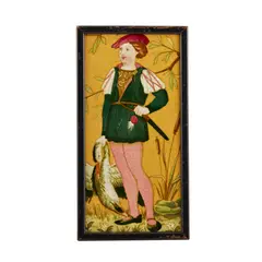 Henry Stacy Marks, AESTHETIC MOVEMENT TILE, CIRCA 1880, 1880, ceramic