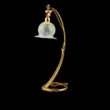 William Arthur Smith Benson, ARTS & CRAFTS TABLE LAMP, CIRCA 1900, 1900, brass