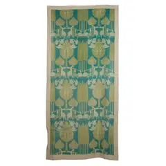 Charles Francis Annesley Voysey, ‘THE DULEEK’ HANGING, CIRCA 1900, 1900, Jacquard-woven wool double cloth