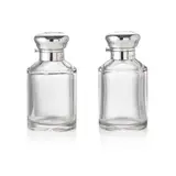 Kate Harris, PAIR OF PERFUME BOTTLES AND STOPPERS, 1903, 1903, silver and glass