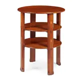 Arthur W. Simpson, ARTS & CRAFTS OCCASIONAL TABLE, CIRCA 1920, 1920, inlaid oak