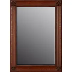 Arthur W. Simpson, ARTS & CRAFTS WALL MIRROR, CIRCA 1910, 1910, carved oak