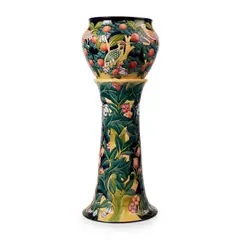 Rachel Bishop, JARDINIÈRE AND STAND, CIRCA 1990, 1990, glazed earthenware