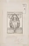 Margaret MacDonald, BOOKPLATE FOR JOHN EDWARDS, 1896, 1896