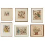 Elyse Ashe Lord, SIX COLOURED ETCHINGS