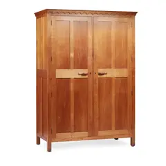 Gordon Russell, ARTS & CRAFTS 'BARRINGTON' WARDROBE, 1929, 1929, cherry and cedar