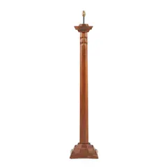 Arthur Romney Green, ARTS & CRAFTS STANDARD LAMP, CIRCA 1920, 1920, oak