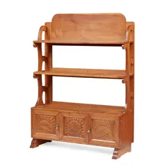 Arthur Romney Green, ARTS & CRAFTS OPEN BOOKCASE, CIRCA 1920, 1920, oak