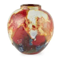 Charles Noke, ‘CHANG’ VASE, CIRCA 1930, 1930, flambé glazed earthenware