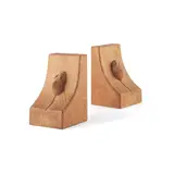 Robert 'Mouseman' Thompson, PAIR OF BOOKENDS, 1950's