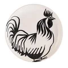 PLATE, CIRCA 1950s by Roger Capron, painted and glazed earthenware, sold Apr 2024