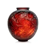 GROS SCARABÉES VASE, NO. 892 by René Lalique, sold Feb 2024