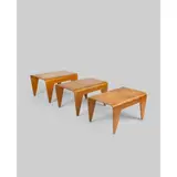 Marcel Breuer, Set of Three Nesting Tables, designed 1936