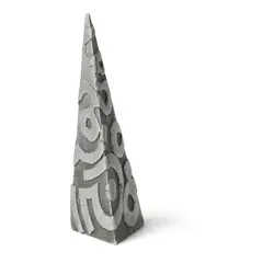 Pyramid, 1993 (LeGrove S703) by Geoffrey Clarke, 1993, aluminium, sold Oct 2023