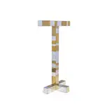Paul Evans, Floor Light, circa 1970, 1970, chrome and brass