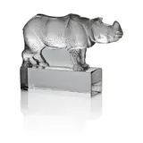 RHINOCEROS PAPERWEIGHT, NO. 1195 by René Lalique, sold Oct 2023