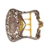 BUCKLE by René Lalique, silver, sold Oct 2023