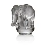 TOBY PAPERWEIGHT, NO. 1192 by René Lalique, sold Oct 2023