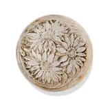 MARGUERITES POT COVER, CP107 bis by René Lalique, sold Oct 2023