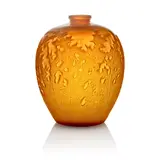 ACANTHES VASE, NO. 902 by René Lalique, sold Oct 2023