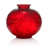 POISSONS VASE, NO. 925 by René Lalique, sold Oct 2023