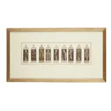 Henry Holiday, NINE STAINED GLASS DESIGNS 'BEDE', 'OSWALD', 'WALBURGA', 'HILDA'..., CIRCA 1880, 1880