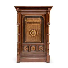 Charles Bevan, SIDE CABINET, CIRCA 1866, 1866, walnut