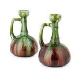Christopher Dresser, PAIR OF EWERS, CIRCA 1890