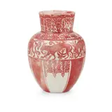 William De Morgan, VASE, CIRCA 1890, 1890, ruby lustre-glazed earthenware