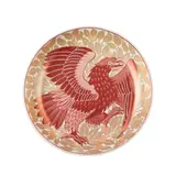 Charles Passenger For William de Morgan, ARTS & CRAFTS CHARGER, CIRCA 1890, 1890, lustre-glazed earthenware
