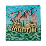 William De Morgan, ARTS & CRAFTS 6-INCH TILE, CIRCA 1890, 1890, glazed ceramic