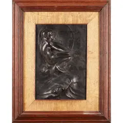 Gilbert Bayes, 'SEA NYMPH ON CREST OF WAVE', 1895, 1895