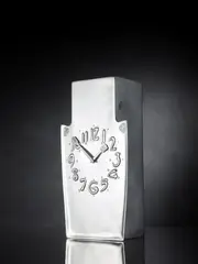 Archibald Knox, RARE CRUCIFORM 'TUDRIC' CLOCK, CIRCA 1902, 1902, pewter