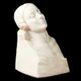 Alexander Proudfoot, BUST OF A MAIDEN, 1927, 1927, marble